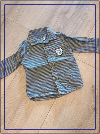 Chemise manches longues 6 mois