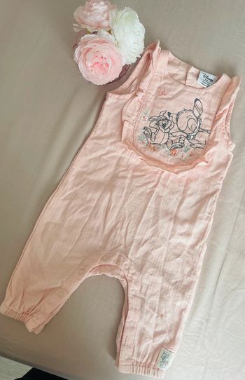Salopette rose clair bambi Disney baby at Primark 6/9mois 74cm