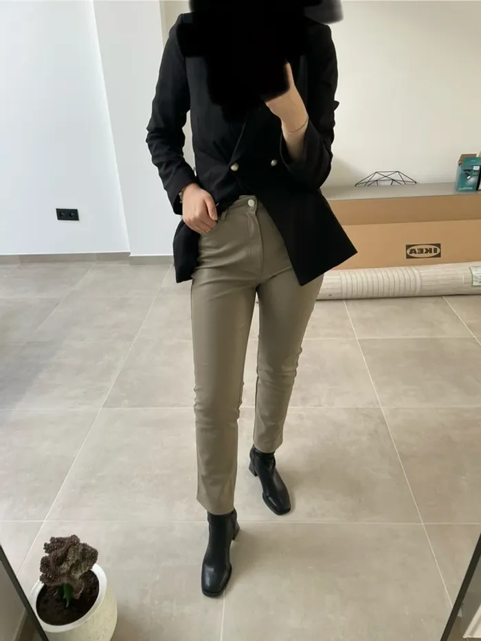 Pantalon similicuir