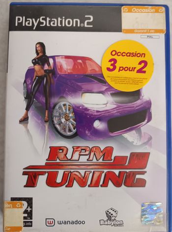 RPM TUNING - SONY PLAYSTATION 2 - Jeu PS2 Complet PAL Fr