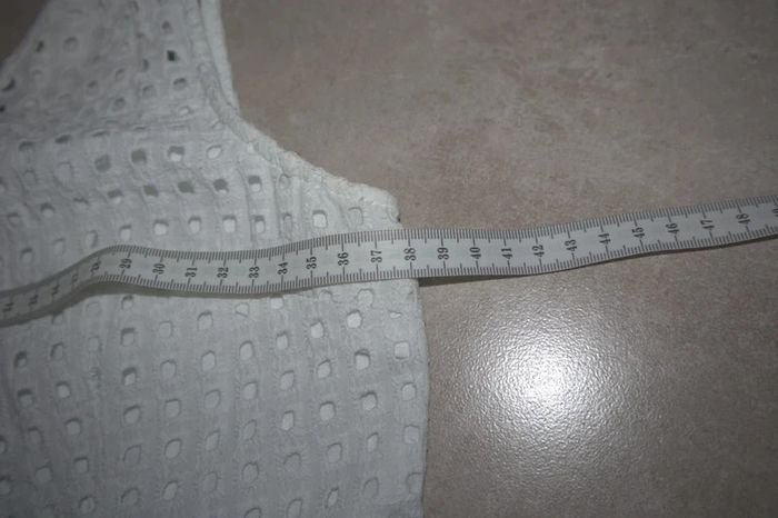 Robe bleue et blanche, taille L - photo numéro 8