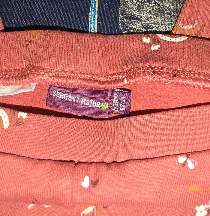 Legging fourré rose 2-3 ans - photo numéro 3