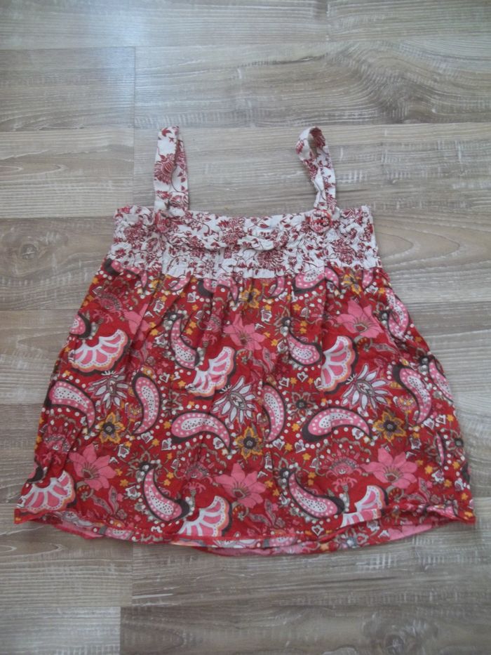 Blouse à bretelles O'kids arabesque 6 ans