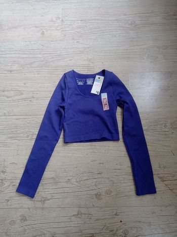 Croc top violet