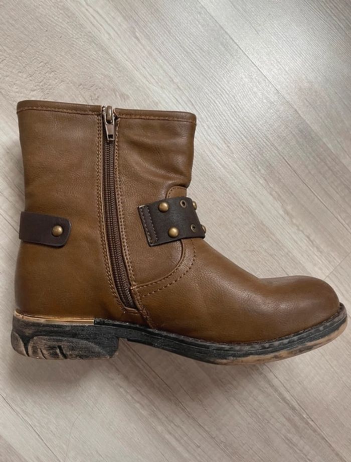 Bottine effet usé d’origine • sonnax • taille 36 - photo numéro 3