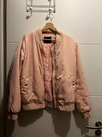 Veste bomber rose Blooshop