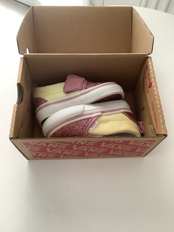 VANS Baskets Old Skool Crib Glitter