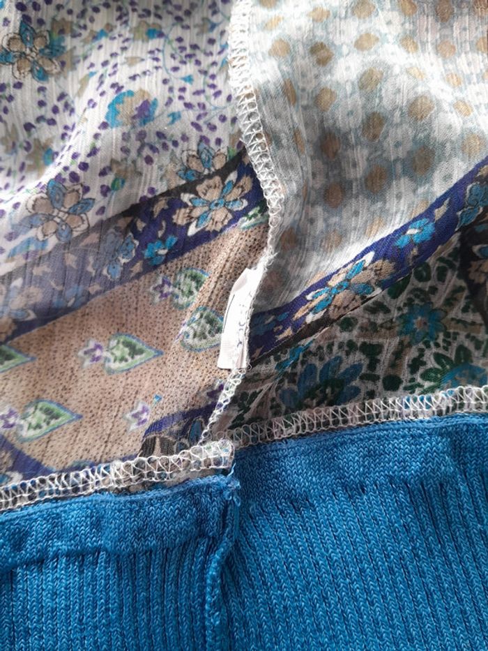 Veste voile zippée classic tricot vintage - photo numéro 4