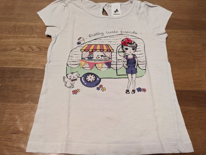 T-shirt fille 5-6 ans Palomino - photo numéro 2