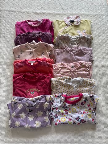 Lots pyjama bébé fille