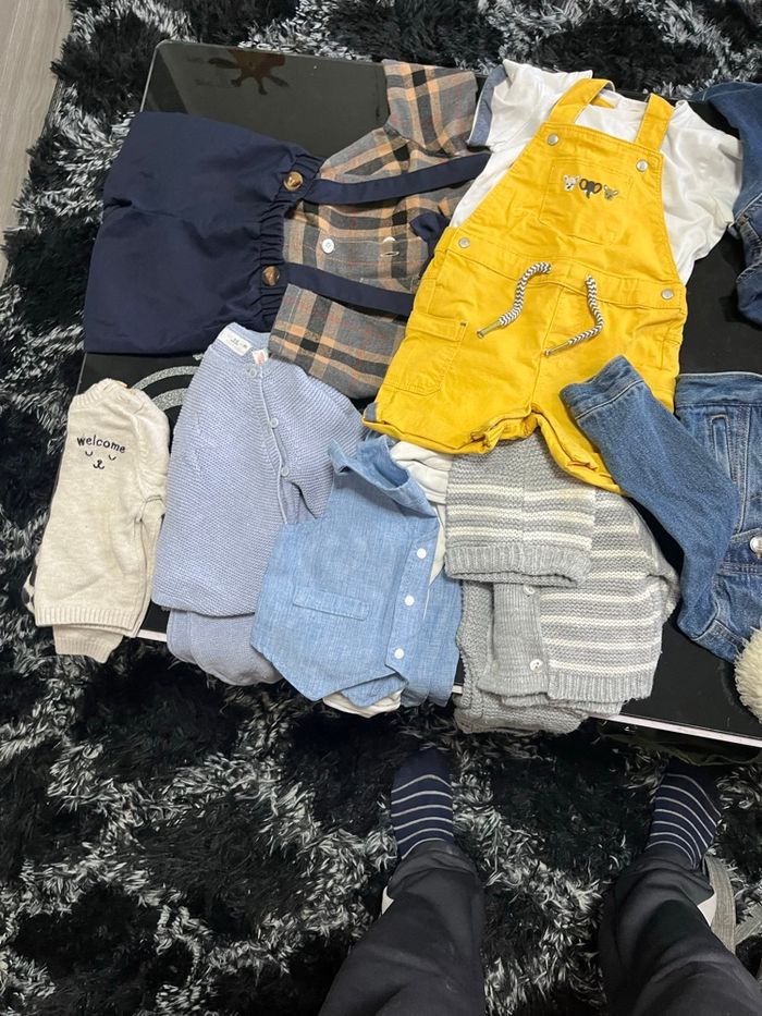 Vetements bb garçon 👦 0- a 3 mois