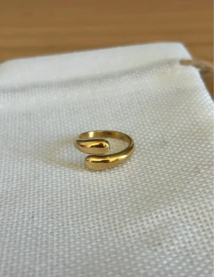 Bague doree Louyetu - photo numéro 5