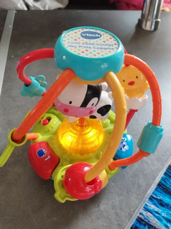 Jouet "Lumi balle hochet des p'tits copains" - photo numéro 2