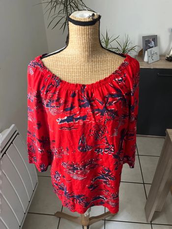 Blouse épaules dénudées cecil