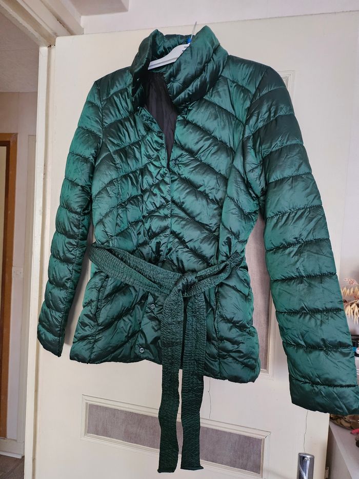 Veste matelassée verte