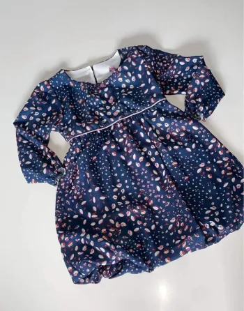 Robe bleu foncer