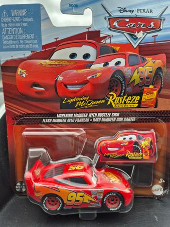Voiture Flash Mcqueen Panneau
