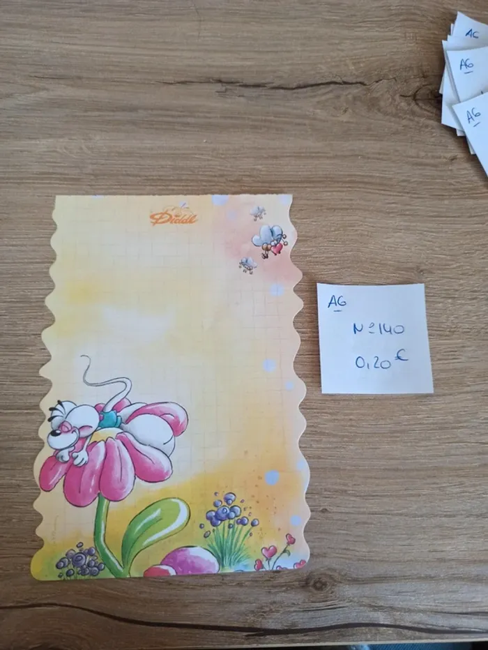 Feuille Diddl A6 140 0,20€