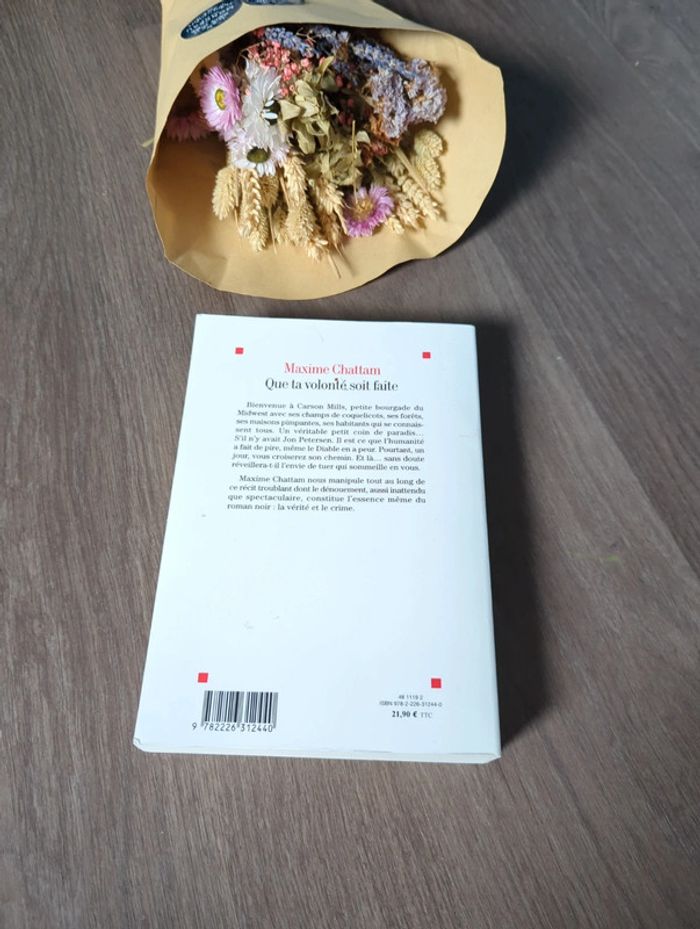 Livre Que ta volonté soit faite de Maxime Chattam - photo numéro 2