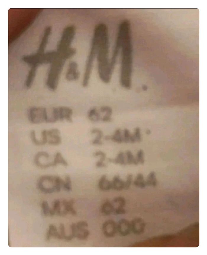 T shirt manche courte H&M 3 mois - photo numéro 7