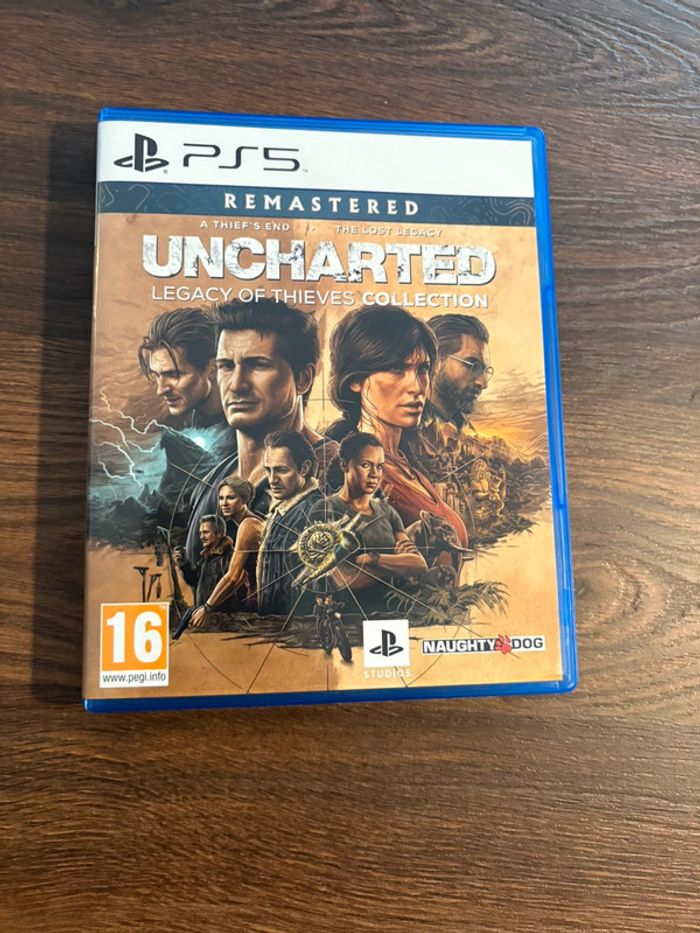 Uncharted Legacy of Thieves Collection PS5 | Comme neuf