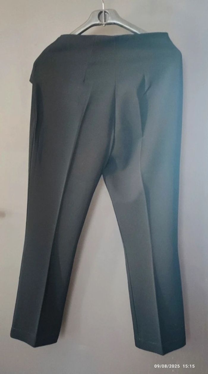 Pantalon noir ceinture intégré T36 - photo numéro 2