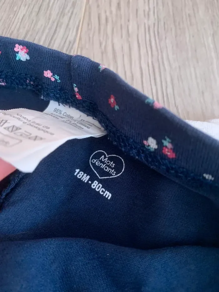 Lot de 5 legging fille en 18 mois - photo numéro 6