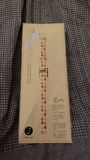 Pappwatch montre en papier Tyvek