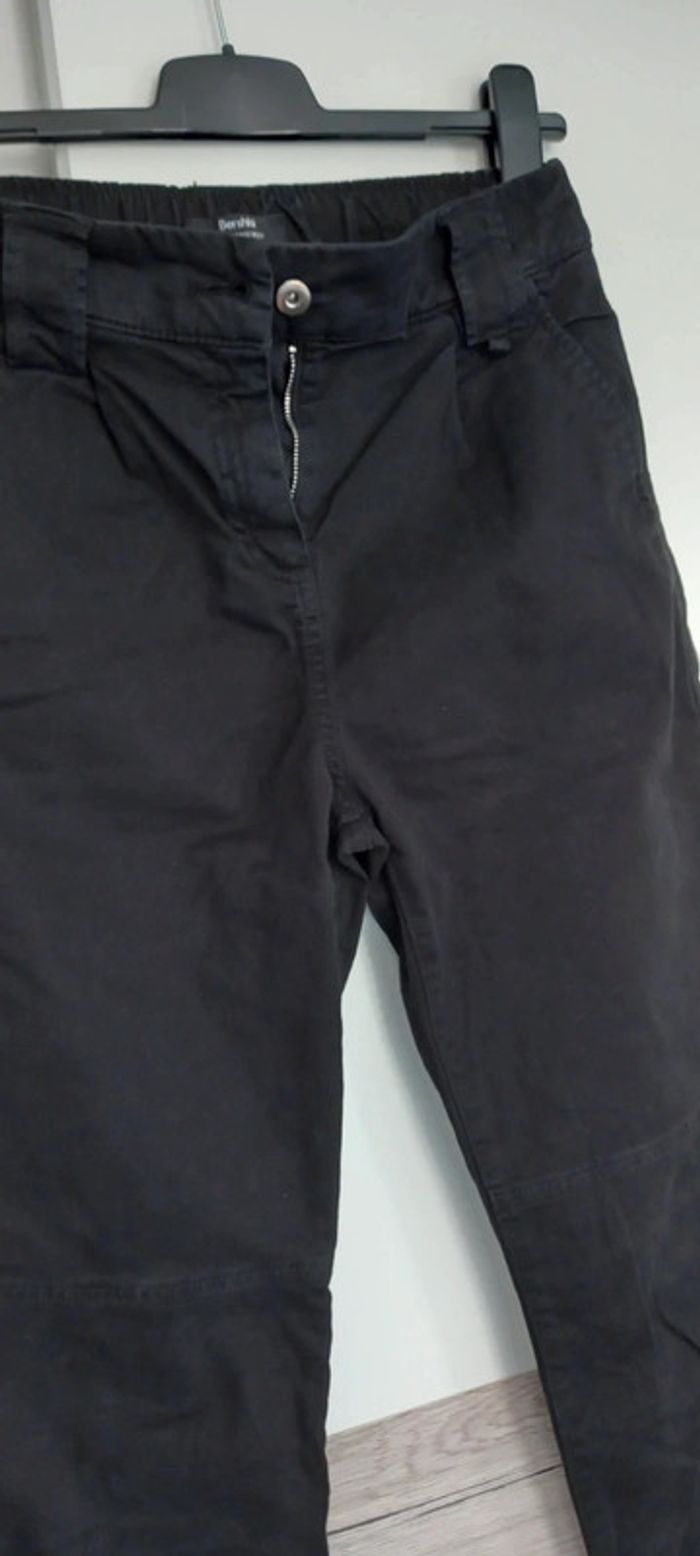Pantalon coton noir taille 34 EUR - photo numéro 3