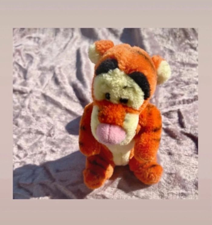 🧡Peluche Tigrou - Très bon état environ 15 cm 🧡 - photo numéro 9