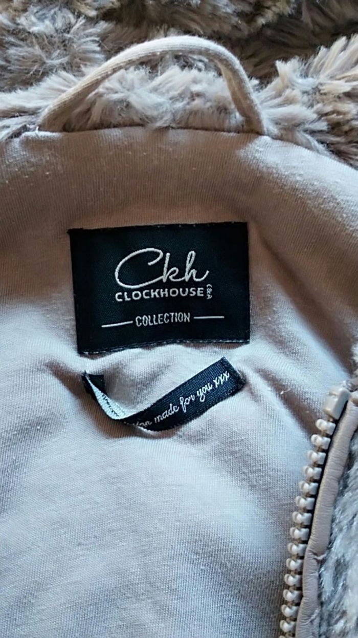 Gillet zippé sans manches fille - photo numéro 4