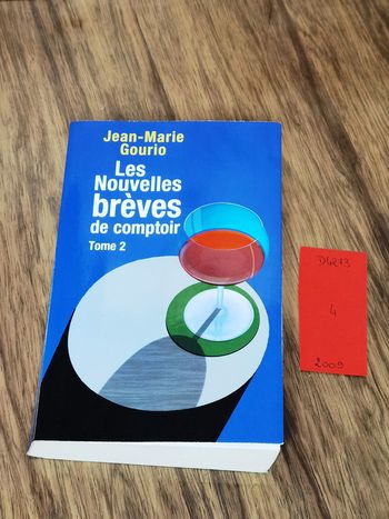 D4273 - livre "les nouvelles brèves de comptoir" tome 2