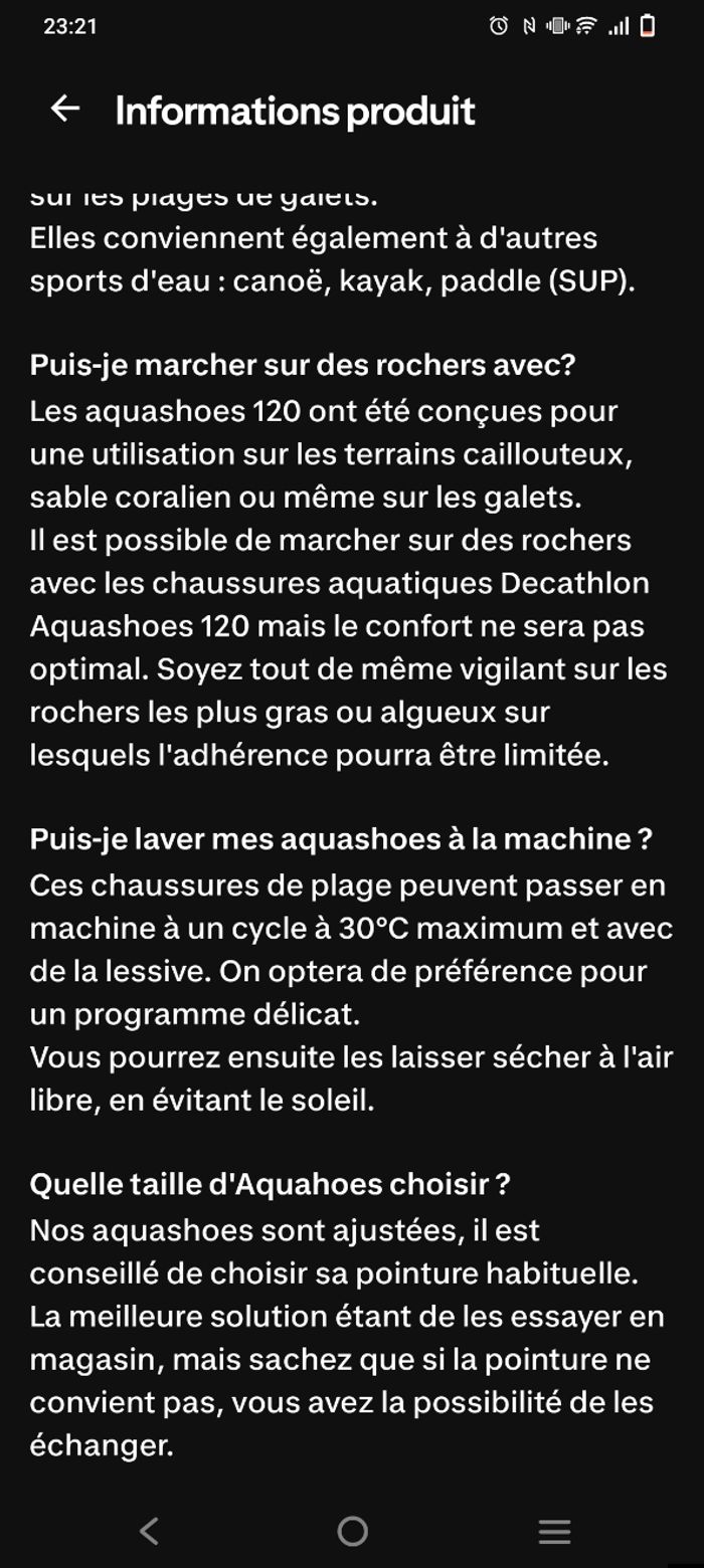Chaussures aquatiques fille ou femme en 36-37 neuves - photo numéro 5