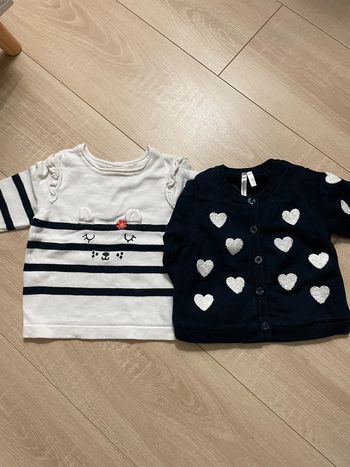 Lot pull gilet Orchestra fille