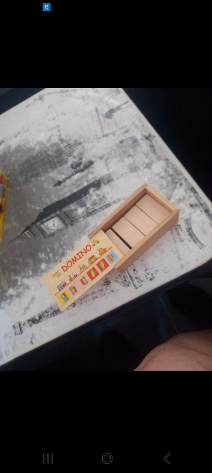 Domino en bois