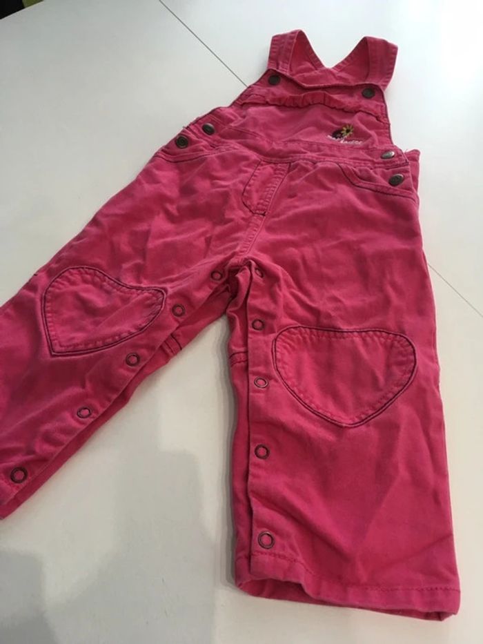 Salopette fille en jean - photo numéro 4