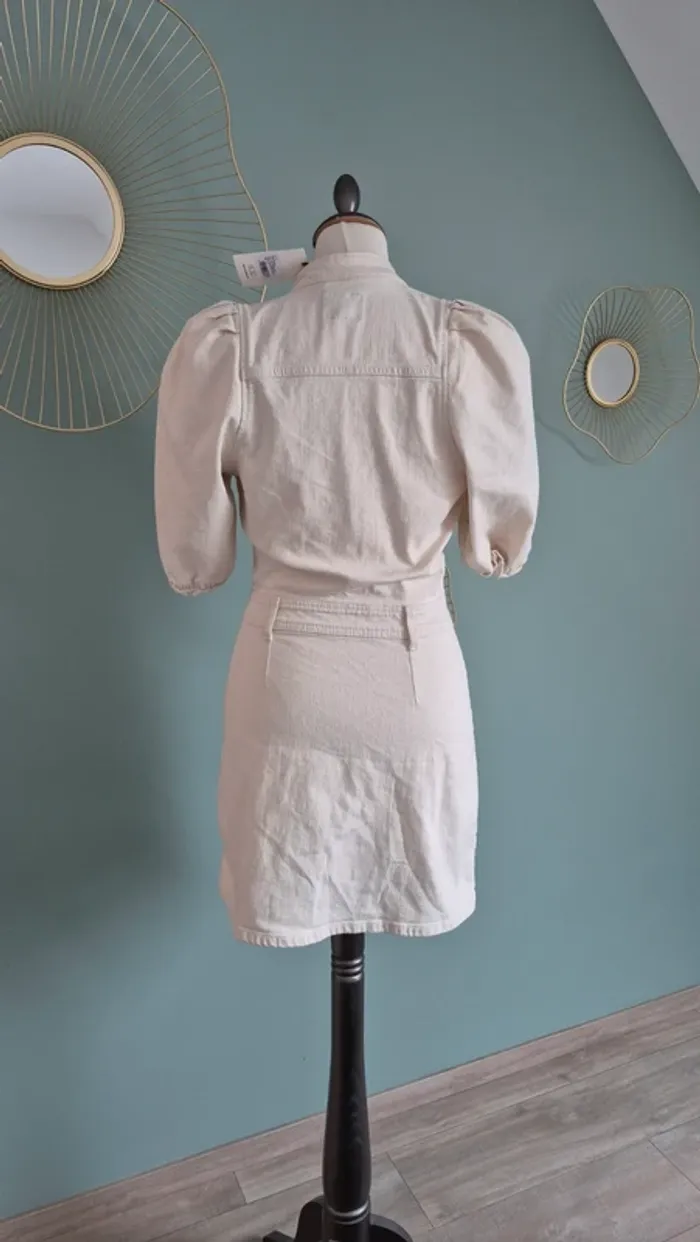 Robe en jeans beige Pepe jeans neuve - photo numéro 4