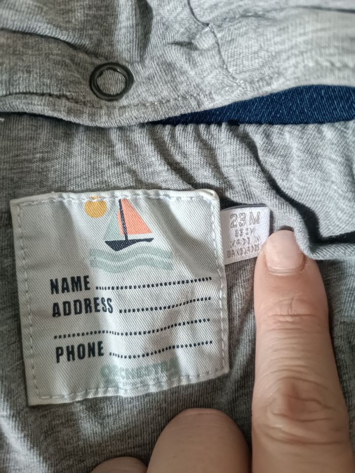 Veste en jean molletonnée 23 mois Orchestra - photo numéro 3