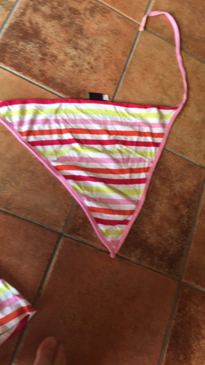 Robe d été sergent major 5 ans avec foulard à sorti taille unique - photo numéro 4