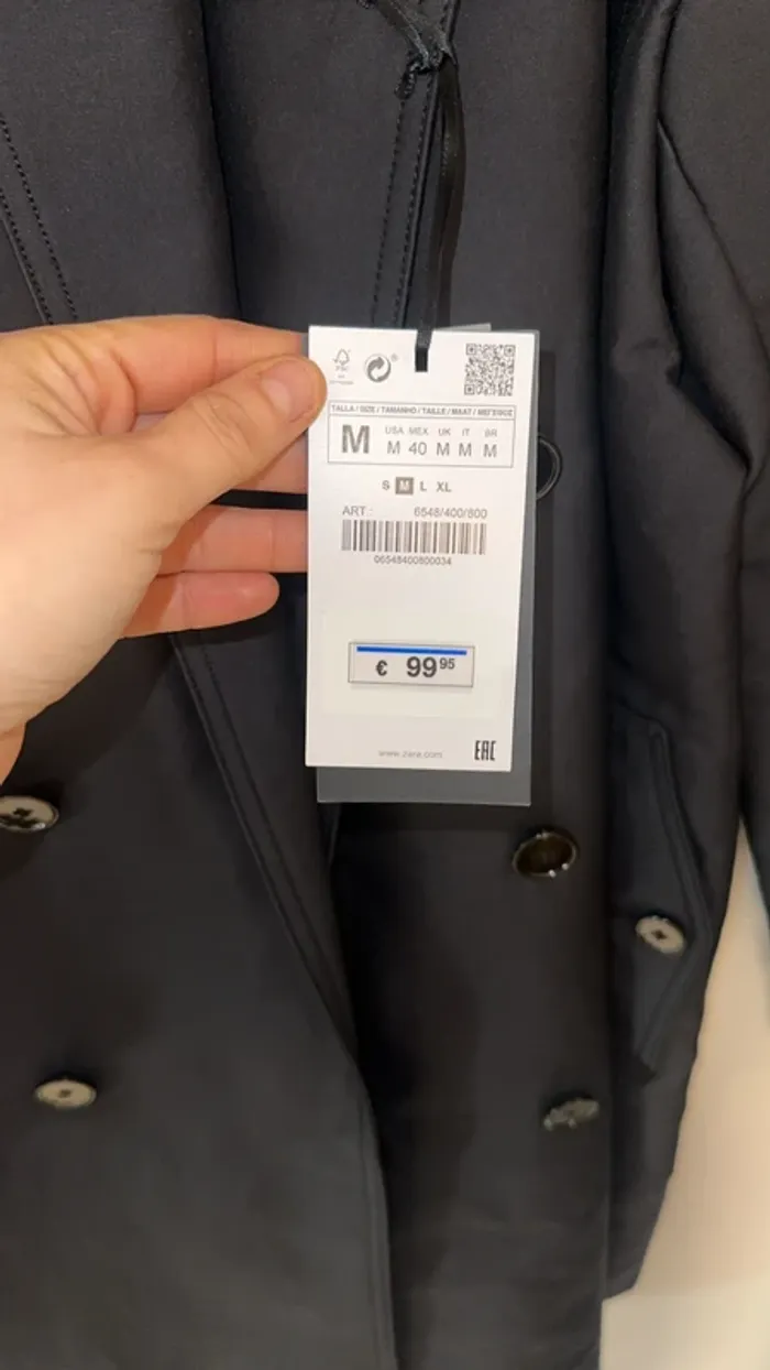 Trench demi-saison Zara – Neuf avec étiquette - photo numéro 2