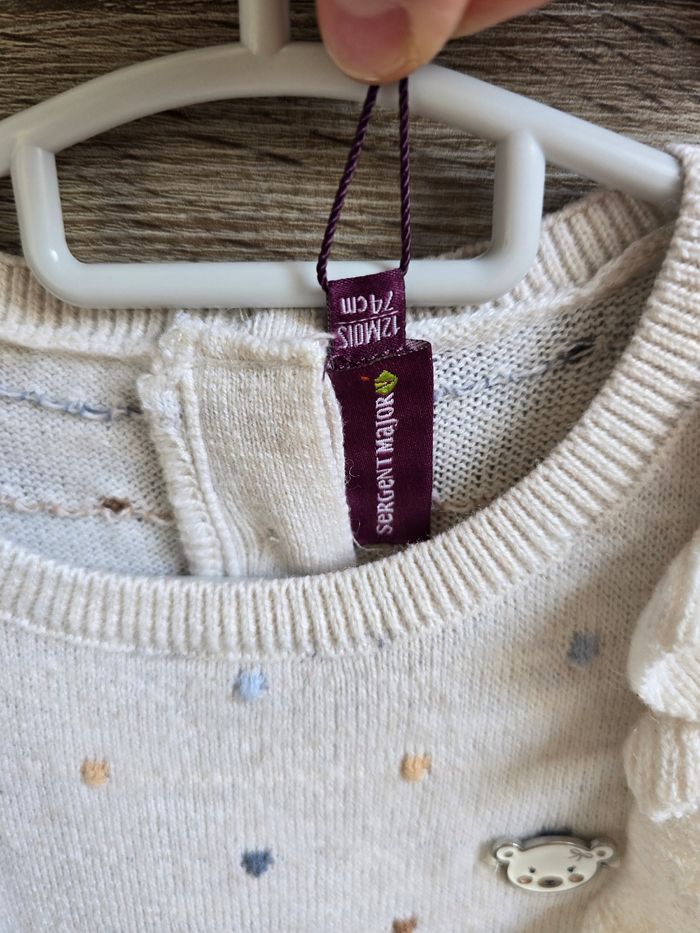 Vêtement Bébé Fille - Robe - Sergent Major - 12 mois 74 cm - photo numéro 6