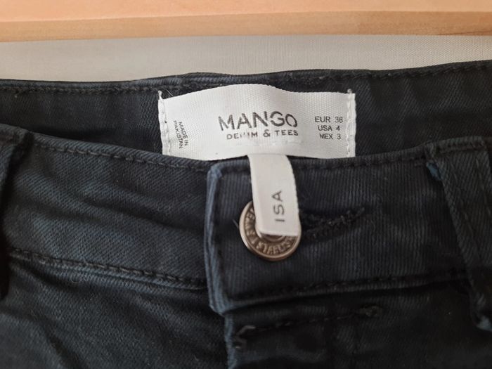 Jean noir Mango Isa - photo numéro 3