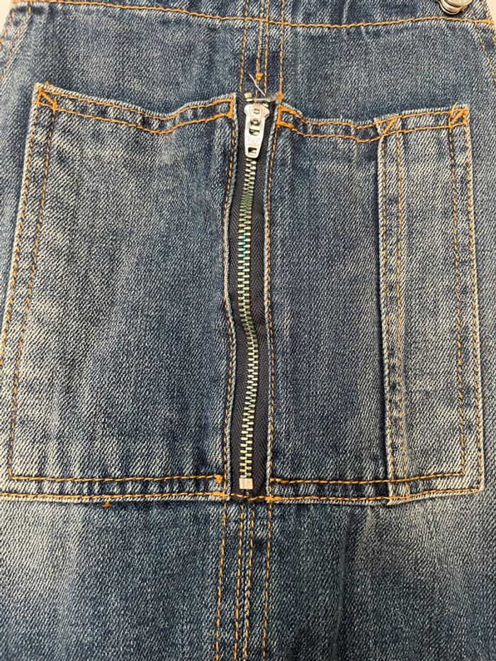 Salopette en jean Zara T38 – Effet destroy tendance – Très bon état - photo numéro 6