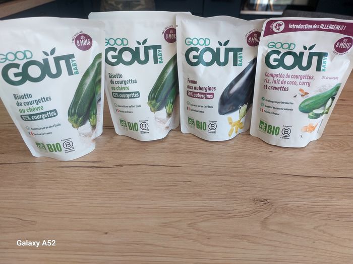 Lot de 4 plats Good Goût.