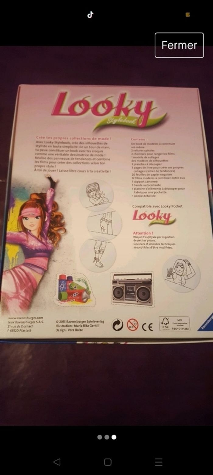 Jeu Looky stylebook Ravensburger - photo numéro 2