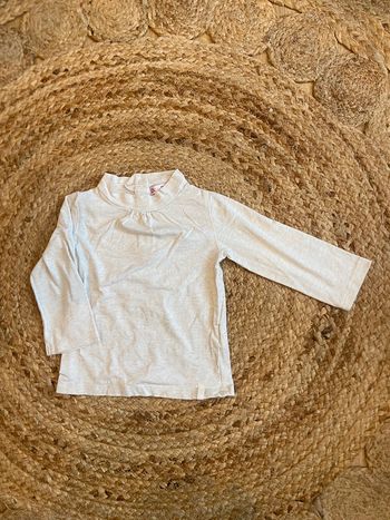Tee-shirt manches longues fille 12 mois Du pareil au même