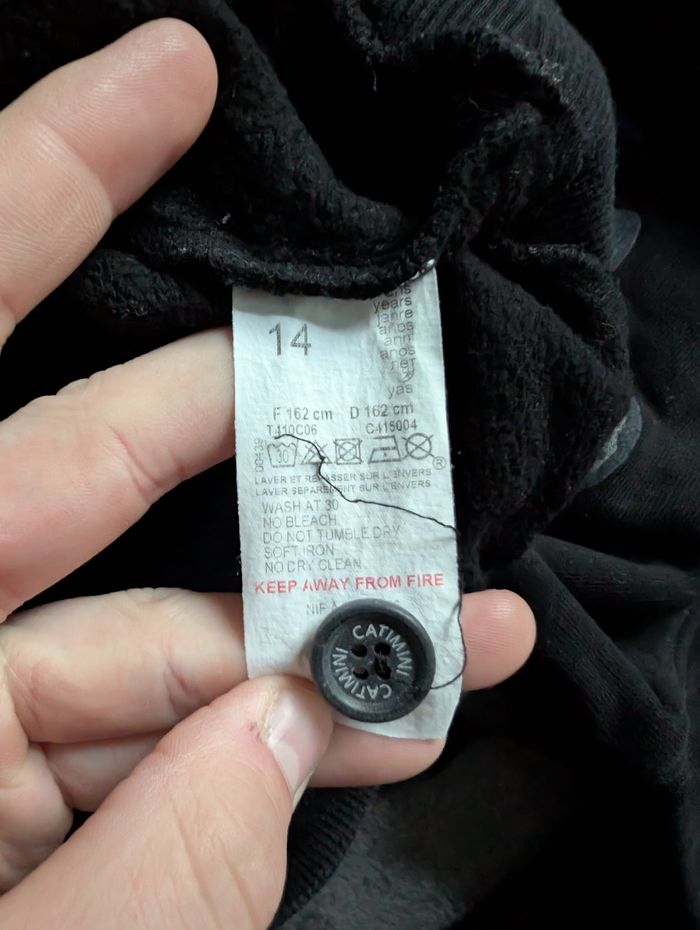 Pull catimini noir taille 14 ans - photo numéro 4