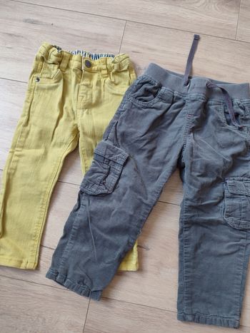 Lot 2 pantalons 2 ans