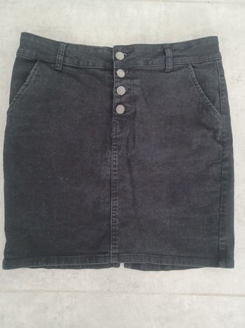 Jupe en jean noir