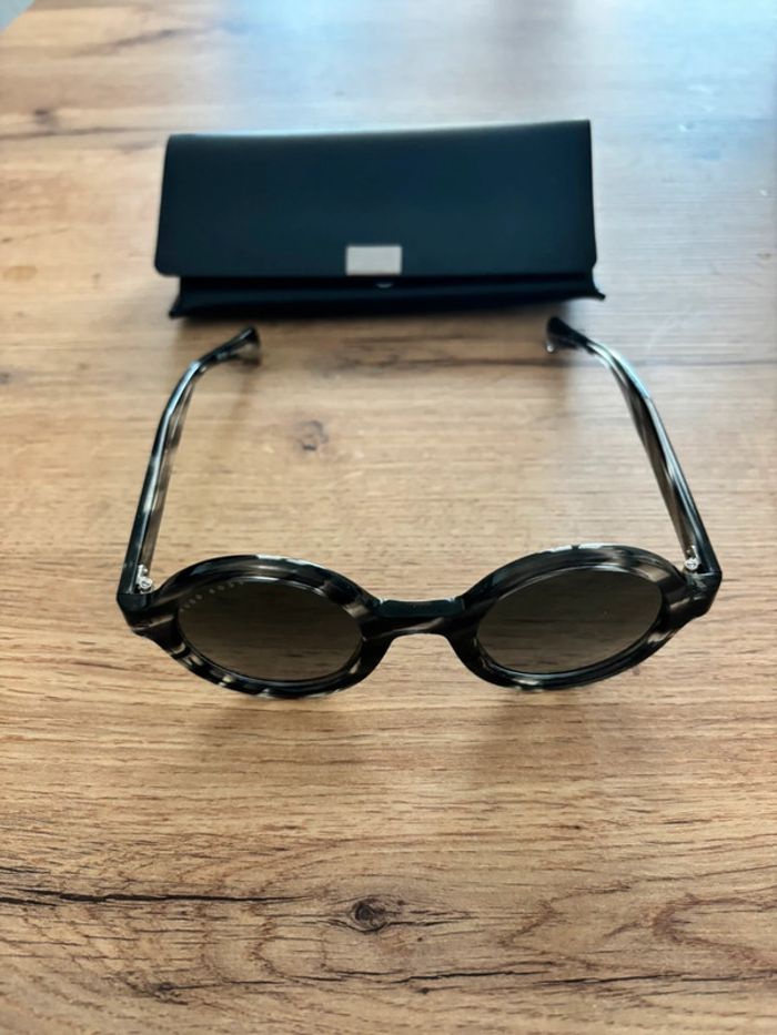 Lunettes solaire Hugo Boss gris écailles - photo numéro 2